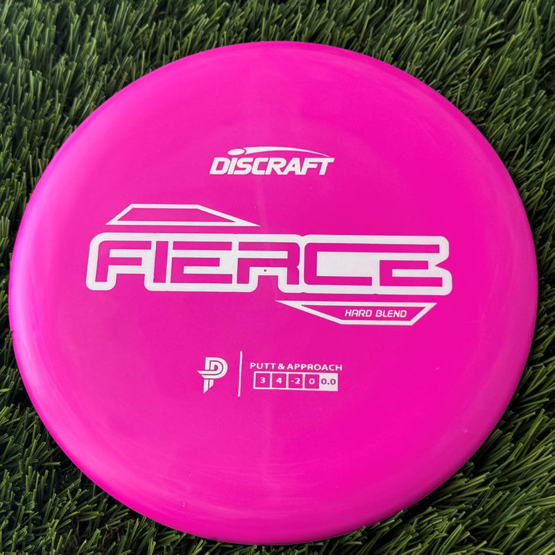 Discraft Putter Line Hard Fierce with PP Logo Stock Stamp Stamp - 172g Pink