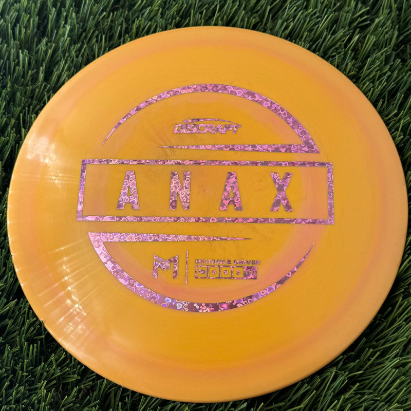 Discraft ESP Anax with PM Logo Stock Stamp Stamp - 172g Orange