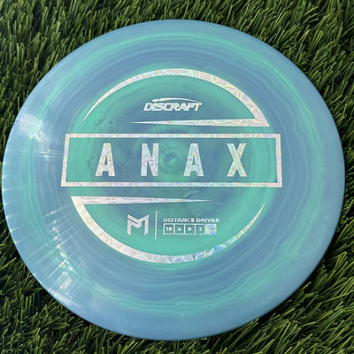 Discraft ESP Anax with PM Logo Stock Stamp Stamp - 172g Teal Blue