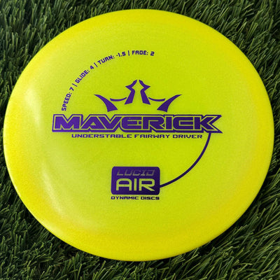 Dynamic Discs Lucid Air Maverick - 163g Yellow