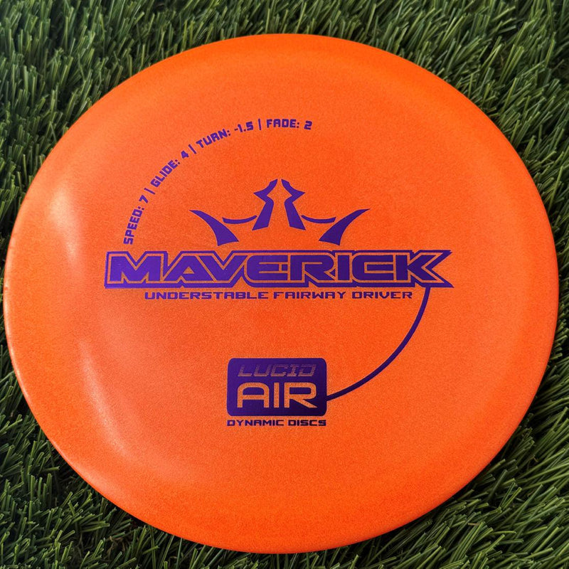 Dynamic Discs Lucid Air Maverick - 163g Orange