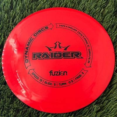 Dynamic Discs Fuzion Raider - 176g Red