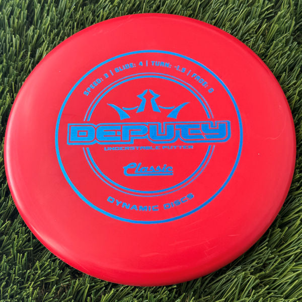 Dynamic Discs Classic (Hard) Deputy - 173g Red