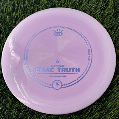 Dynamic Discs Supreme EMAC Truth with First Run Stamp - 177g Purple