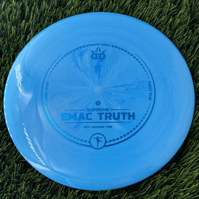 Dynamic Discs Supreme EMAC Truth with First Run Stamp - 177g Blue