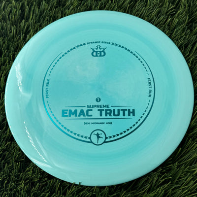 Dynamic Discs Supreme EMAC Truth with First Run Stamp - 177g Mint Green