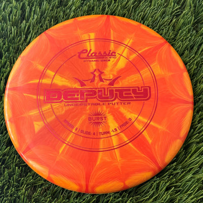 Dynamic Discs Classic Blend Burst Deputy - 173g Orange