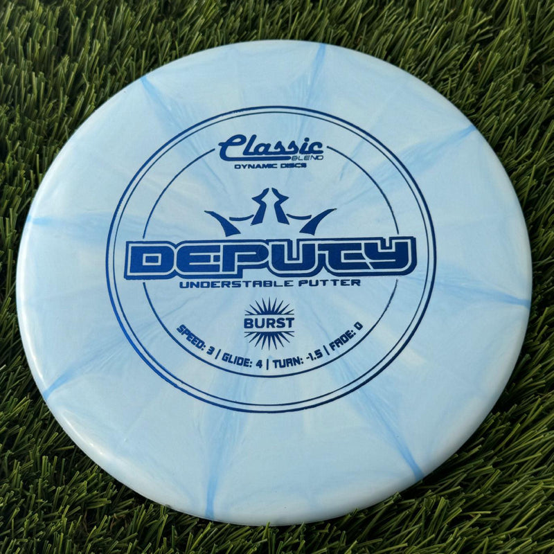 Dynamic Discs Classic Blend Burst Deputy - 174g Light Blue