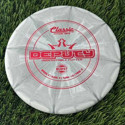 Dynamic Discs Classic Blend Burst Deputy - 173g Grey