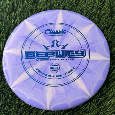 Dynamic Discs Classic Blend Burst Deputy - 174g Purple