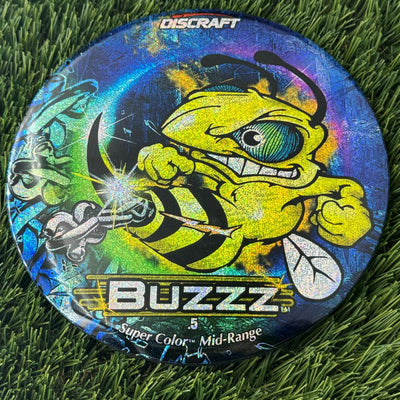 Discraft ESP Full Foil SuperColor Buzzz with Chains - Blue Prism Stamp - 176g Varies