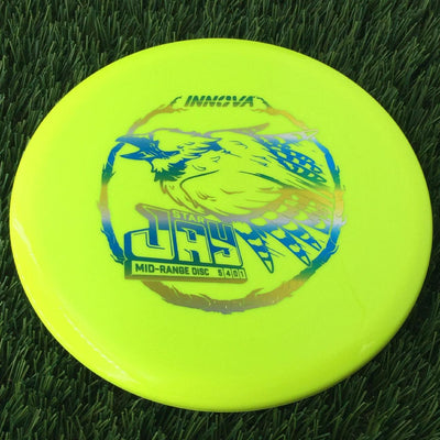 Innova Star Jay with Burst Logo Stock Stamp - 170g Yellow