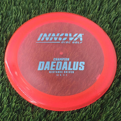 Innova Champion Daedalus with Burst Logo Stock Stamp - 167g - Translucent Pink