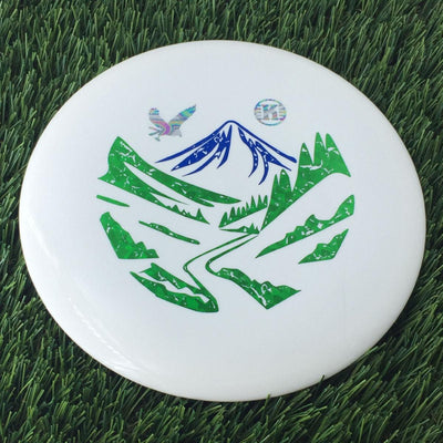 Kastaplast K1 Kaxe with National Disc Golf Day 2024 - Wilderness Paradise Stamp - 173g White