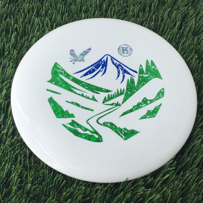 Kastaplast K1 Kaxe with National Disc Golf Day 2024 - Wilderness Paradise Stamp - 173g White