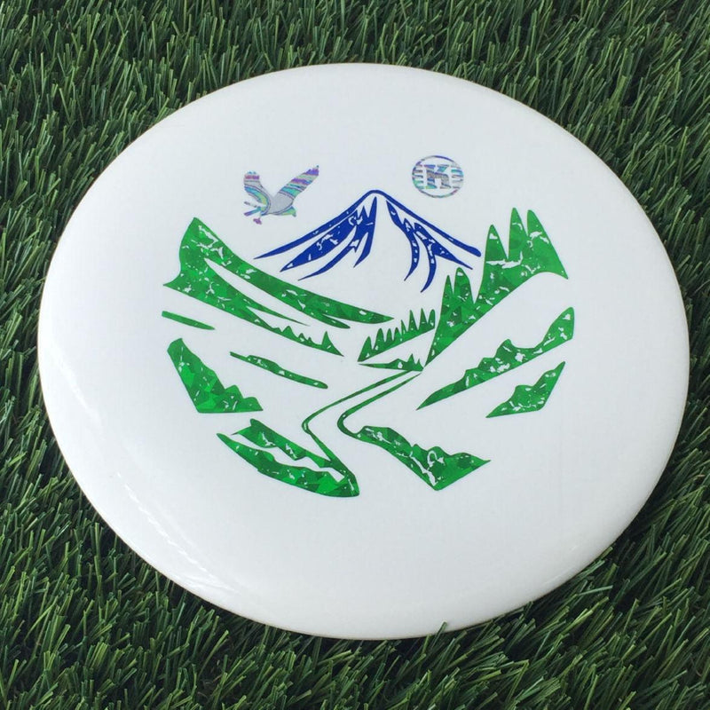 Kastaplast K1 Kaxe with National Disc Golf Day 2024 - Wilderness Paradise Stamp - 173g White