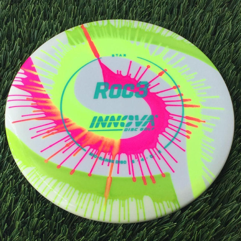 Innova Star I-Dye Roc3 with Burst Logo Stock Stamp - 177g Dyed