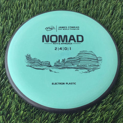 MVP Electron Medium Nomad with James Conrad Lineup Stamp - 165g Aqua Green