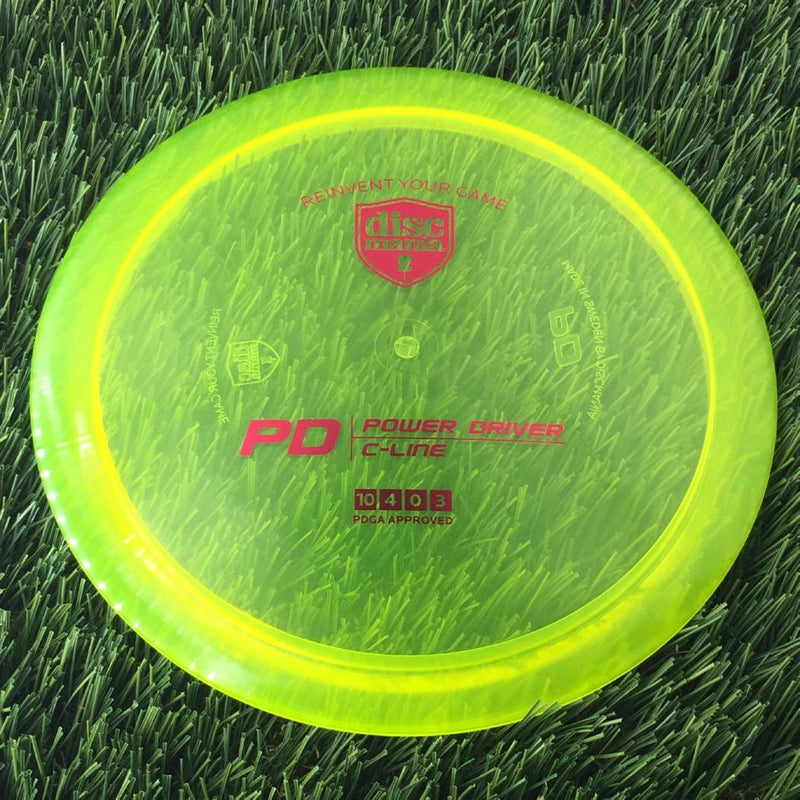 Discmania Italian C-Line PD - 175g - Translucent Yellow