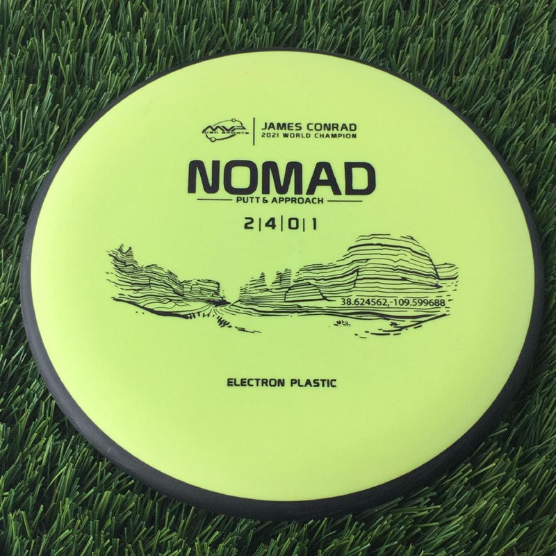 MVP Electron Medium Nomad with James Conrad Lineup Stamp - 175g Pale Yellow