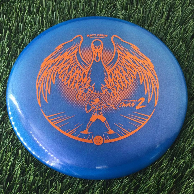 Westside VIP Glimmer Swan 2 with Matt Orum Team Series 2024 - Matty-O vs the Swan Stamp - 174g - Translucent Blue