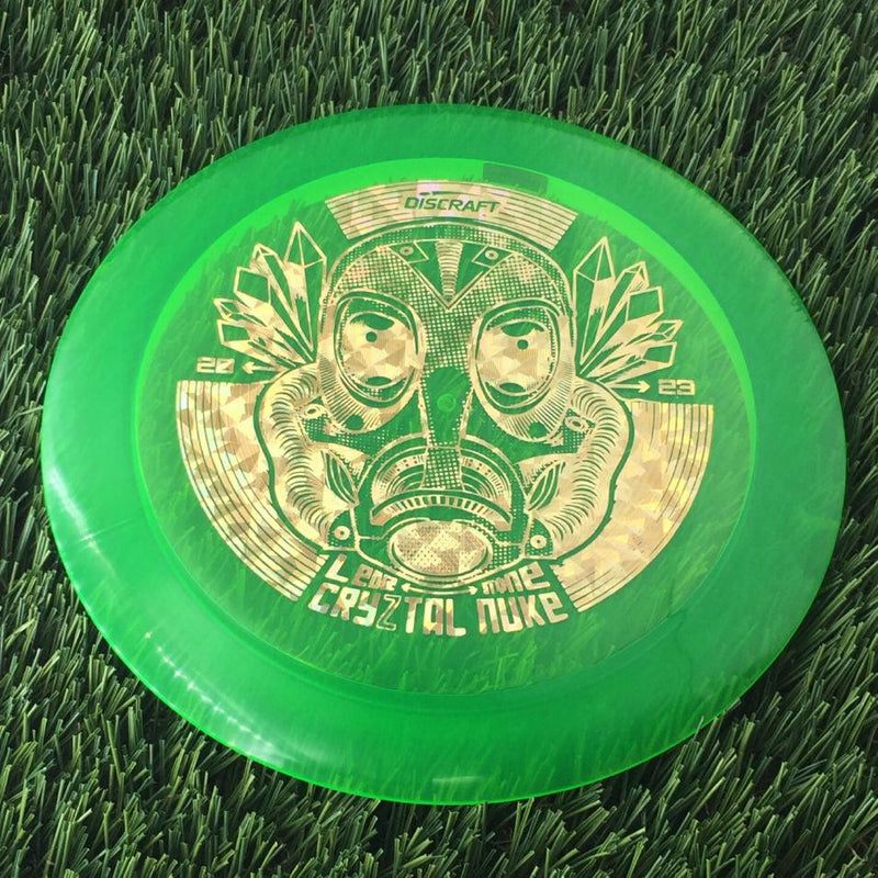 Discraft CryZtal Nuke with 2023 Ledgestone Edition - Wave 2 Stamp - 174g - Translucent Green