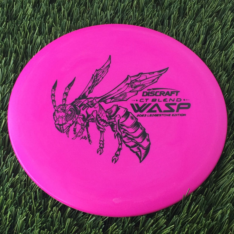 Discraft Crazy Tuff (CT) Blend Wasp with 2023 Ledgestone Edition - Wave 3 Stamp - 176g Pink