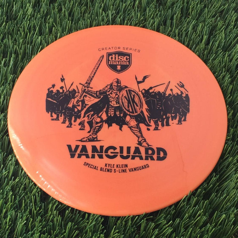 Discmania S-Line Special Blend Vanguard with Kyle Klein Creator Series - Army of Soldiers Stamp - 174g Orange