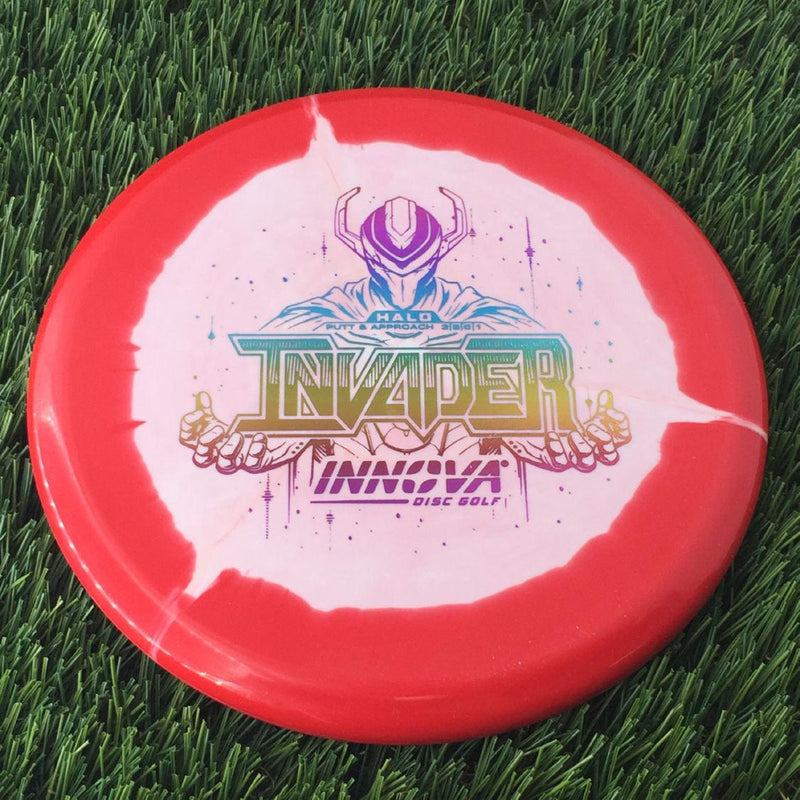 Innova Halo Star Invader with Burst Logo Stock Stamp - 170g Red