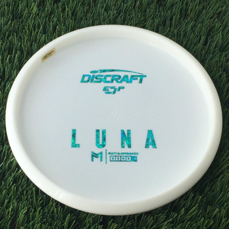 Discraft ESP Luna with Dye Line Blank Top Bottom Stamp - 174g White