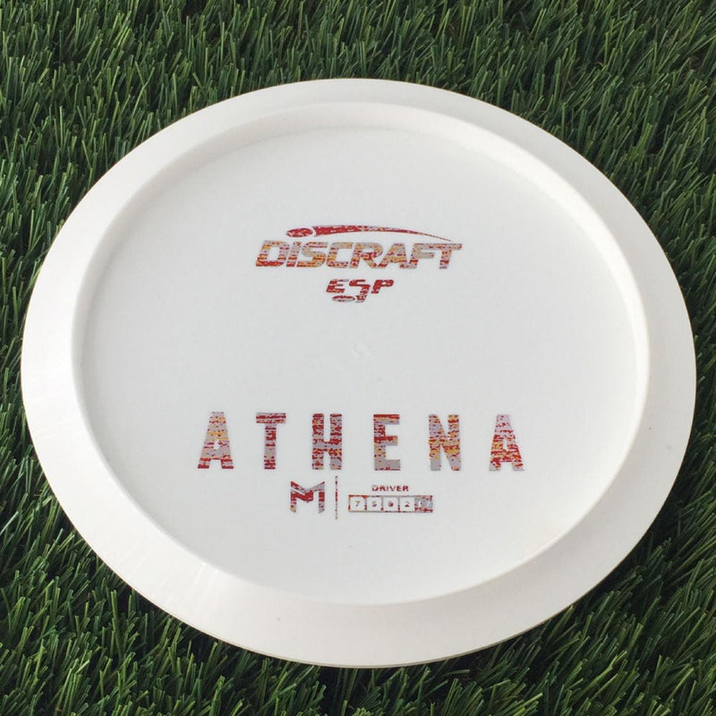 Discraft ESP Athena with Dye Line Blank Top Bottom Stamp - 172g White