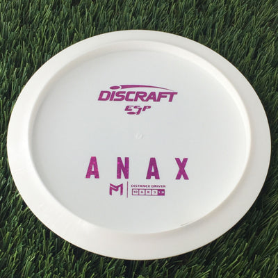 Discraft ESP Anax with Dye Line Blank Top Bottom Stamp - 172g White