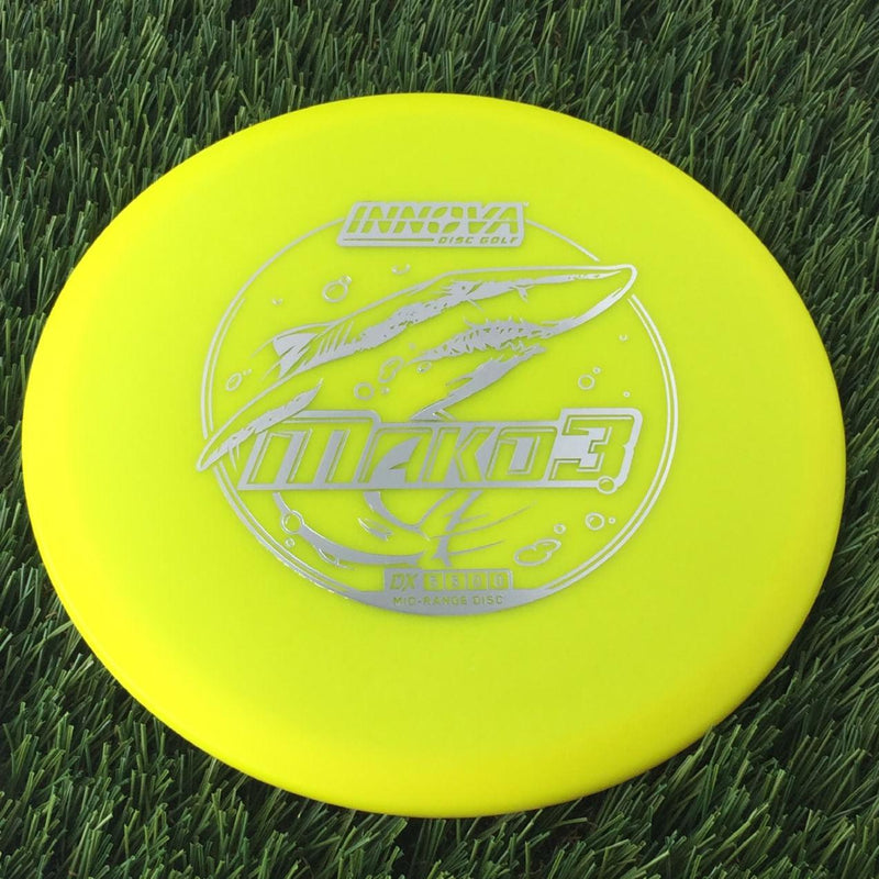 Innova DX Mako3 with Burst Logo Stock Stamp - 139g Yellow