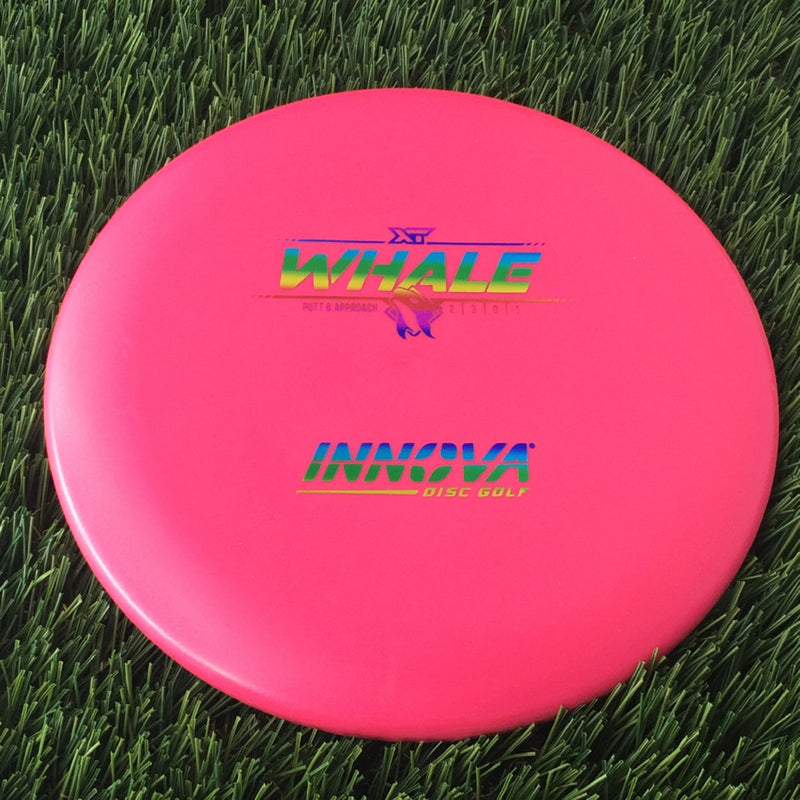 Innova XT Whale with Burst Logo Stock Stamp - 175g Pink