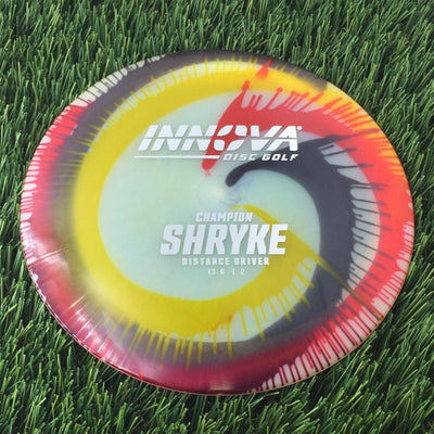 Innova Champion I-Dye Champion Shryke with Burst Logo Stock Stamp - 175g - Translucent Dyed