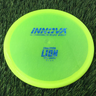 Innova Champion Lion with Burst Logo Stock Stamp - 150g - Translucent Yellow