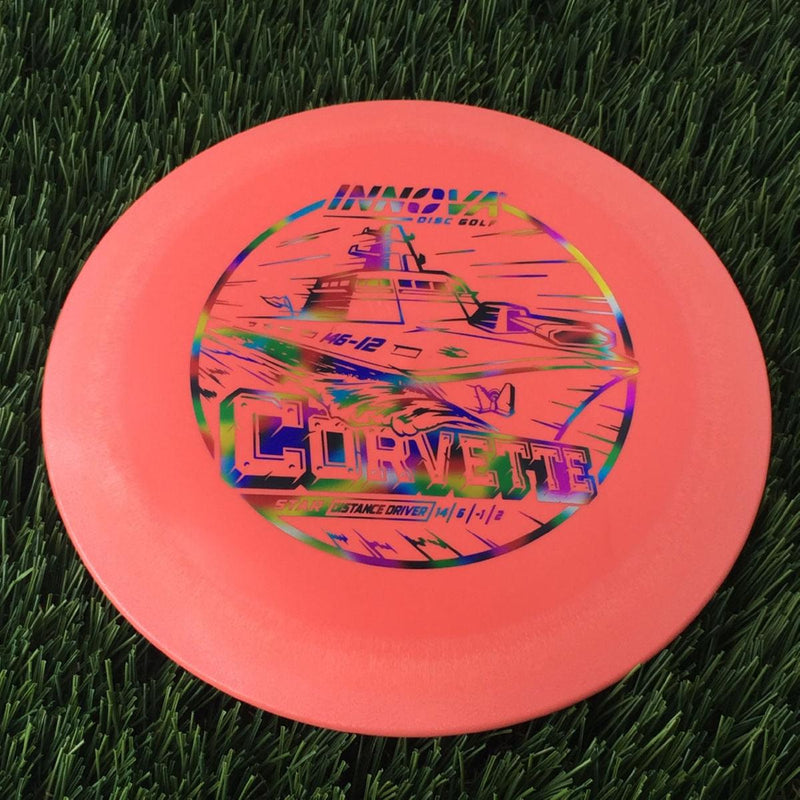 Innova Star Corvette with Burst Logo Stock Stamp - 138g Pink