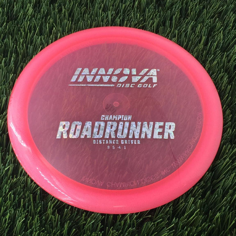 Innova Champion Roadrunner with Burst Logo Stock Stamp - 146g - Translucent Pink