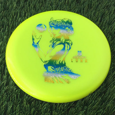 Discraft Big Z Collection Luna with Big Z Stock Stamp with Inside Rim Embossed PM Paul McBeth Stamp - 174g Yellow