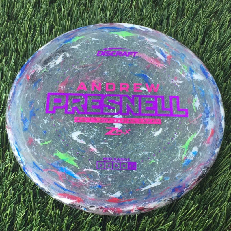 Discraft Jawbreaker Z FLX Swarm with Andrew Presnell 2024 Tour Series Stamp - 180g - Translucent Varies