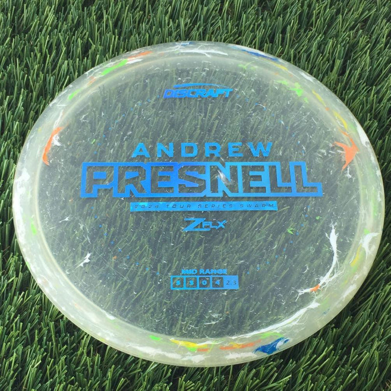 Discraft Jawbreaker Z FLX Swarm with Andrew Presnell 2024 Tour Series Stamp