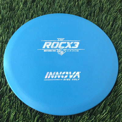 Innova XT RocX3 with Burst Logo Stock Stamp - 174g Blue