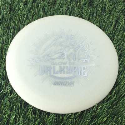 Innova DX Glow Valkyrie with Burst Logo Stock Character Stamp - 167g Glow