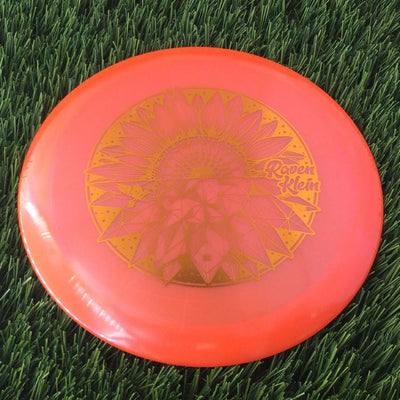 Dynamic Discs Lucid Chameleon Escape with Raven Klein Team Series 2024 Stamp - 174g Orange