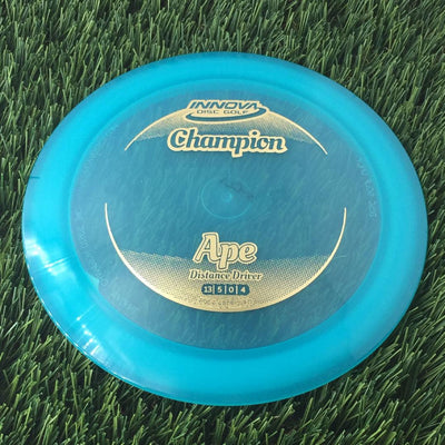 Innova Champion Ape with Circle Fade Stock Stamp - 175g - Translucent Aqua Blue