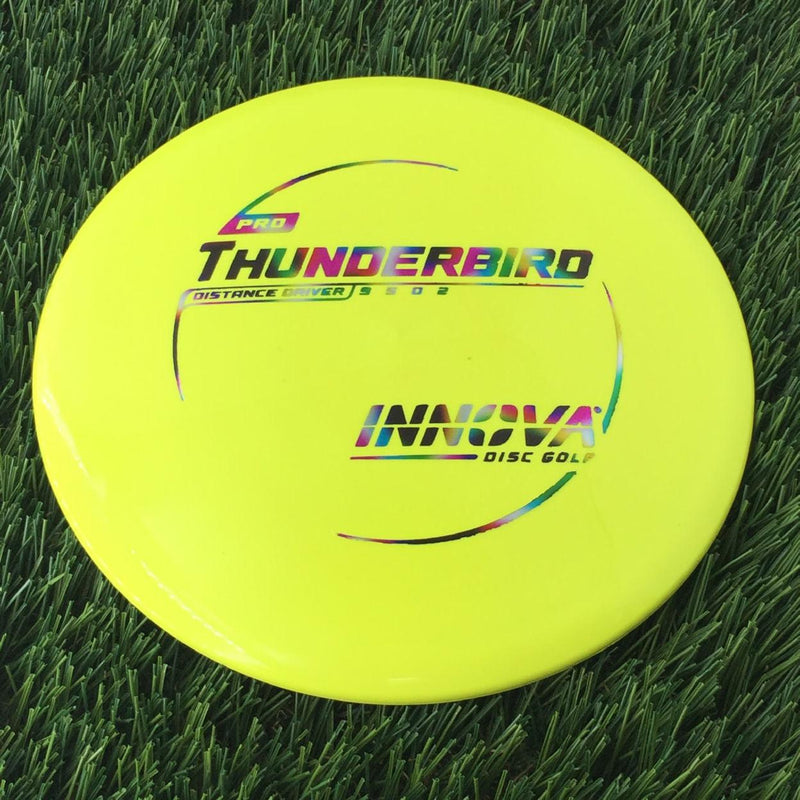 Innova Pro Thunderbird with Burst Logo Stock Stamp - 175g Yellow