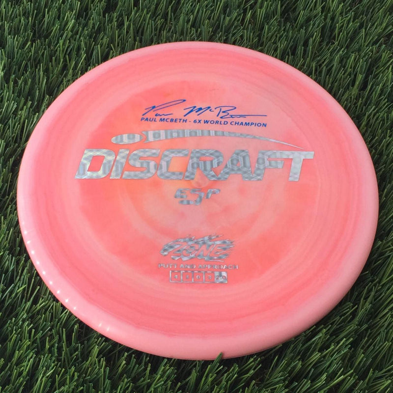 Discraft ESP Zone with Paul McBeth - 6x World Champion Signature Stamp