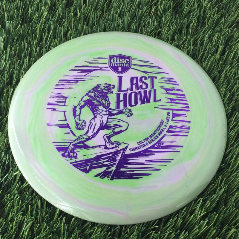 Discmania Swirly S-Line PD with Colten Montgomery Signature Series Last Howl Stamp - 171g Green