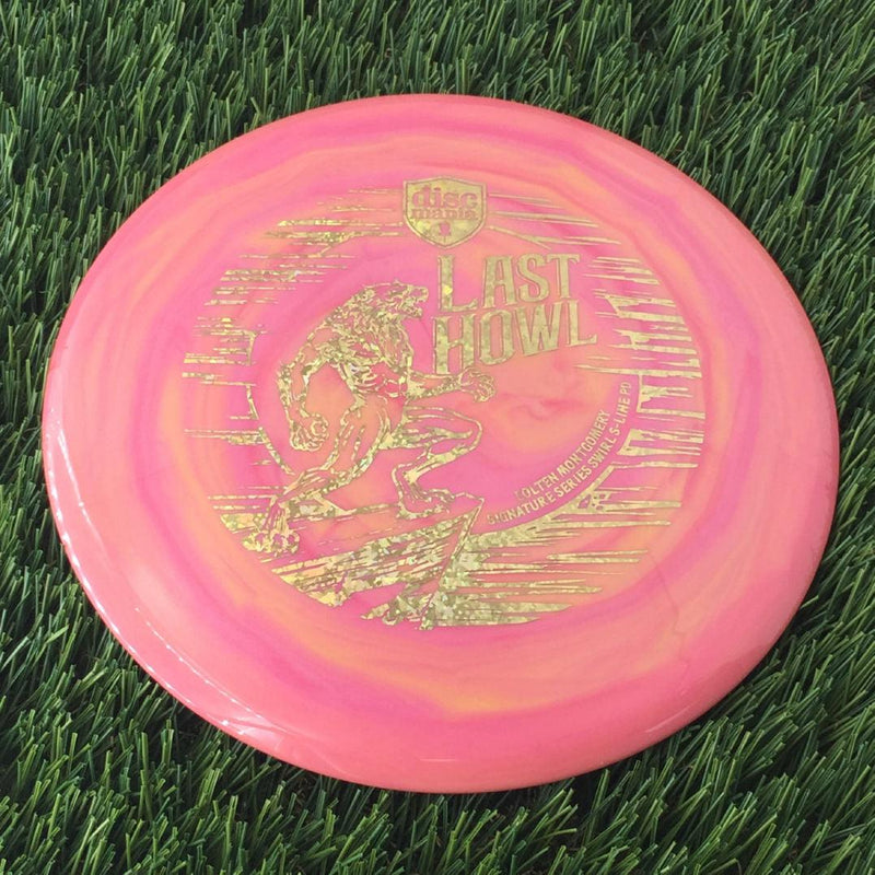 Discmania Swirly S-Line PD with Colten Montgomery Signature Series Last Howl Stamp - 171g Orangish Pink