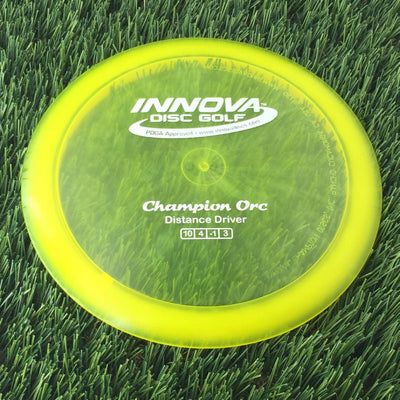 Innova Champion Orc - 163g - Translucent Yellow